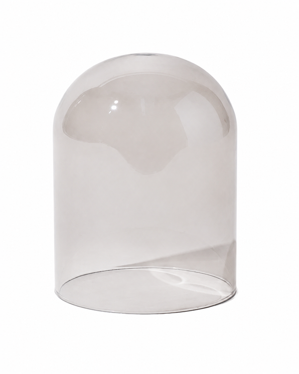 Grey Glass Cloche
