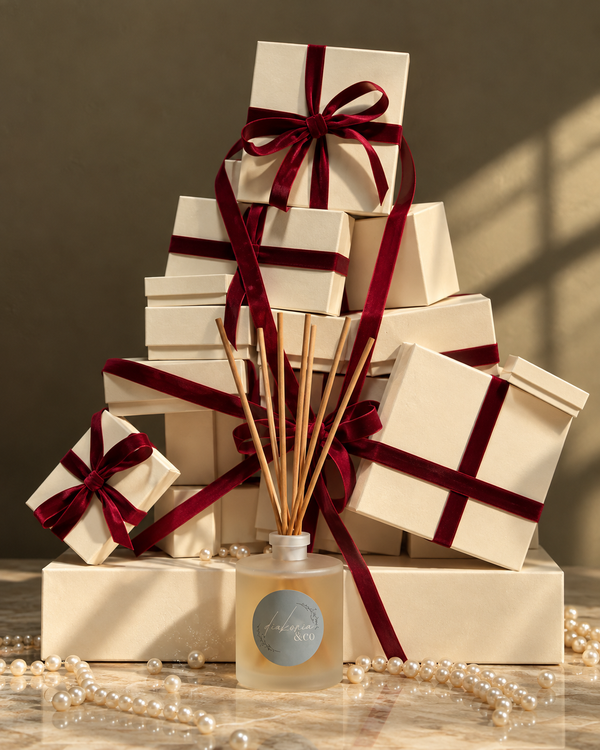Pre-Order! Joyful Tidings Reed Diffuser | cranberry, orange, fir & sage
