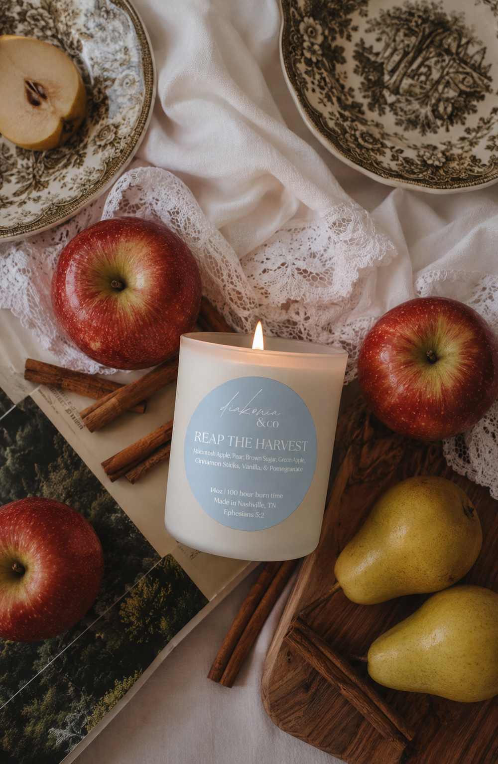 Reap the Harvest candle | baked apples and mulled spice