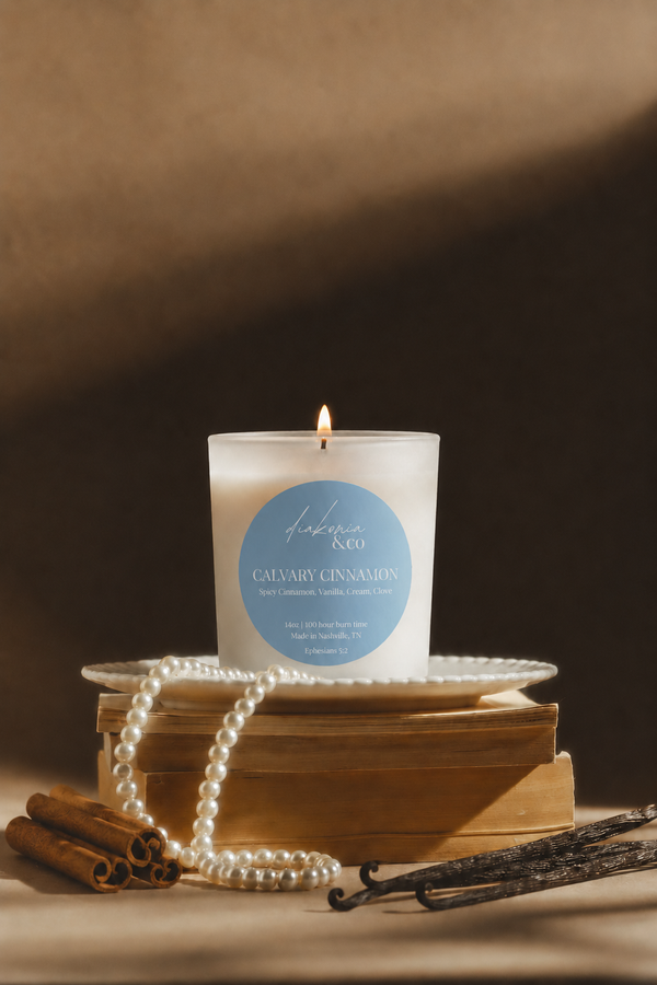 PRE-ORDER! Calvary Cinnamon candle | cinnamon and vanilla