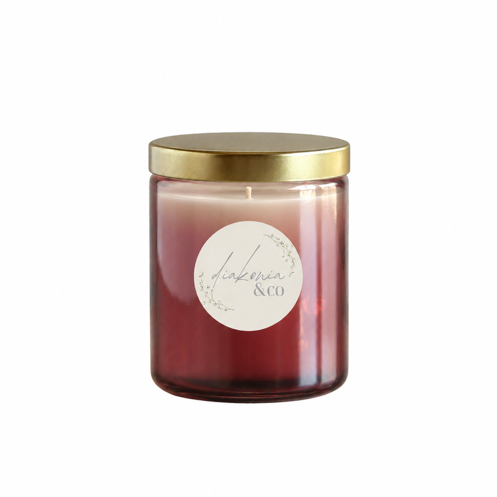 PRE-ORDER! Cranberry Glow Jar | 8oz